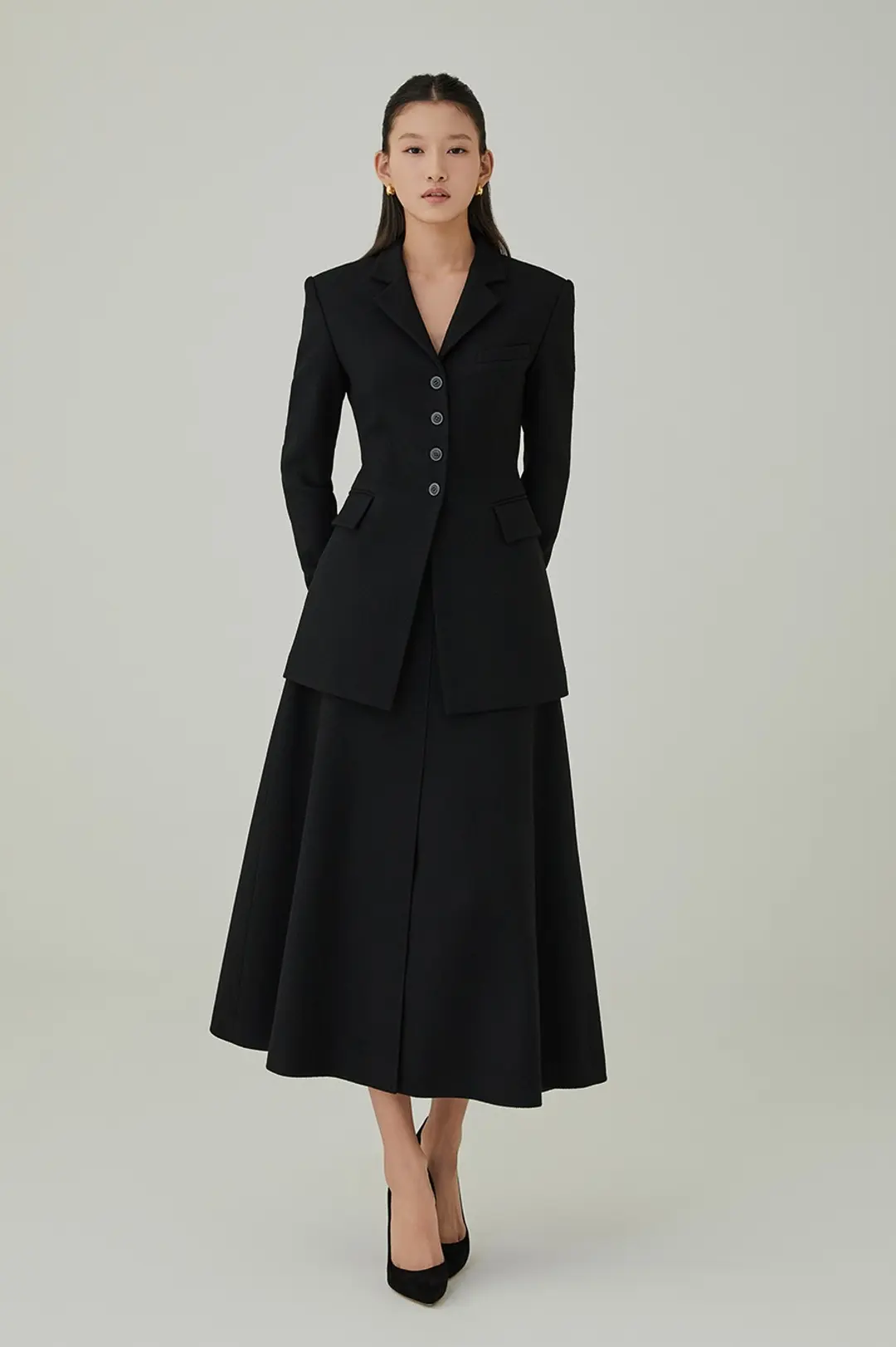 하나보 NO.23 SKIRT - BLACK 상품 이미지 2