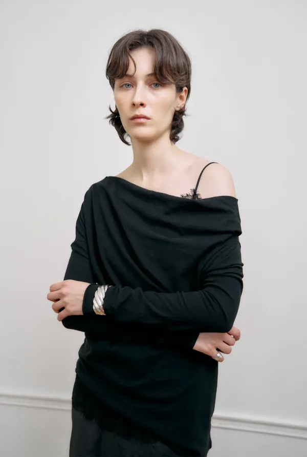 [2ND] MATIERE TOP ( BLACK )