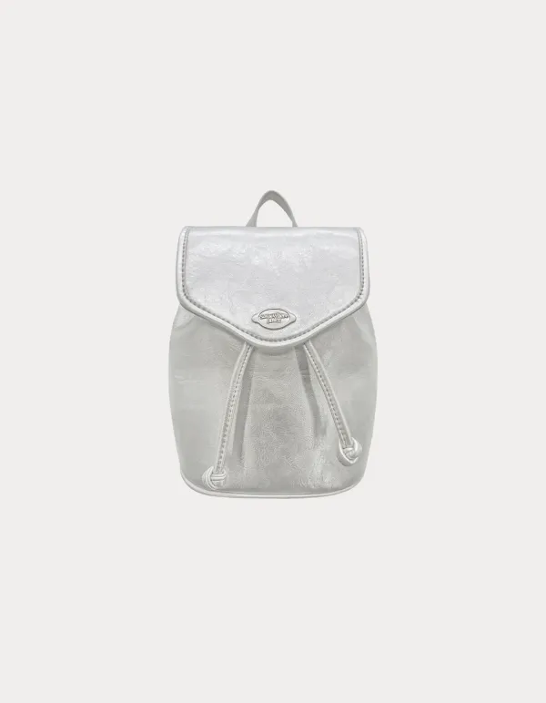 Mini Fle Backpack - Silver