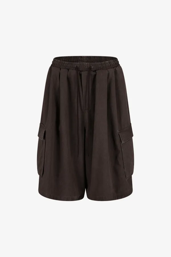 25FW cargo pocket half banding pants