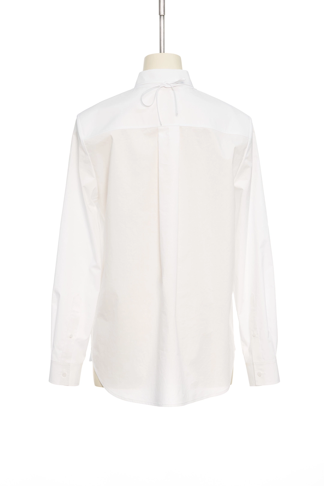 푸쉬버튼 PF25 WHITE FRONT CUT OUT SHIRT 상품 이미지 3