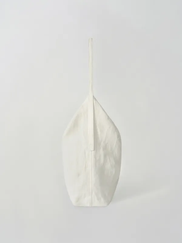 linen carry bag (white)