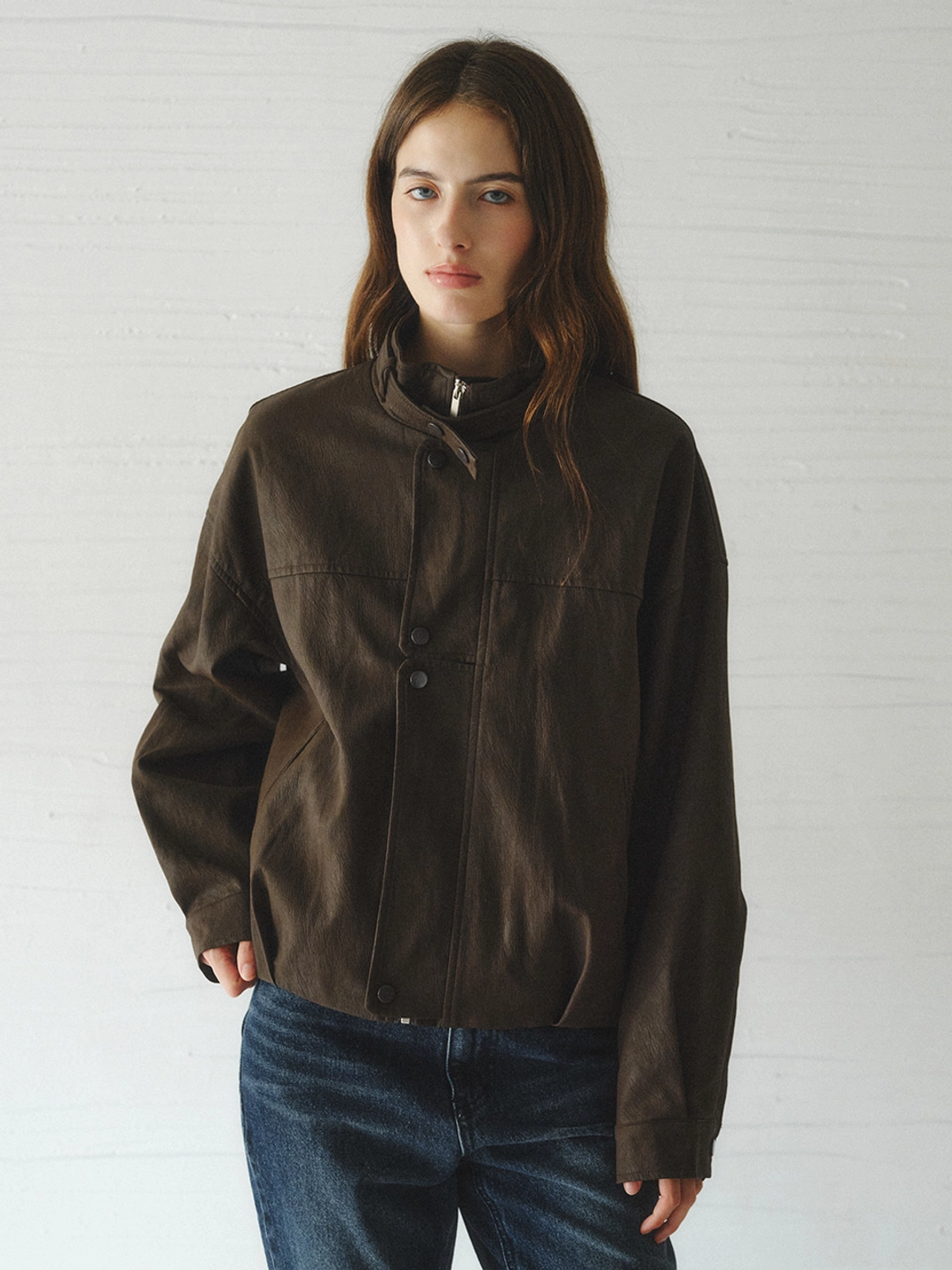 르니나 SLOANE faux leather jacket_2colors (10/1 예약배송) 상품 이미지 3