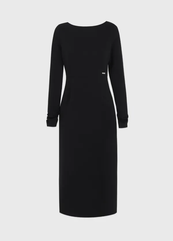  [44-120]  Mogan H-line Long Dress  모건 에이치-라인 롱 드레스 (가을-데일리룩-출근룩-이지웨어-홈웨어-데이트룩-이너드레스-베이직-체형보완-원마일웨어-자체제작) 
