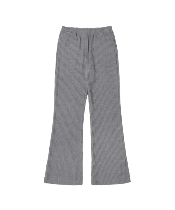 P3216 밴딩 코듀로이 기모 팬츠_Melange gray