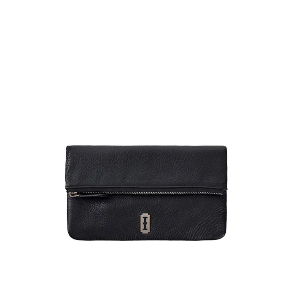 Perfec Zipper Dumbo Pouch (퍼펙 지퍼 덤보 파우치) Black