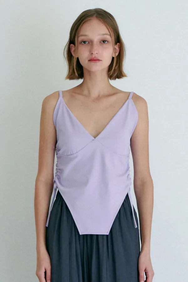 LIGHT STRAP SLEEVELESS / PURPLE