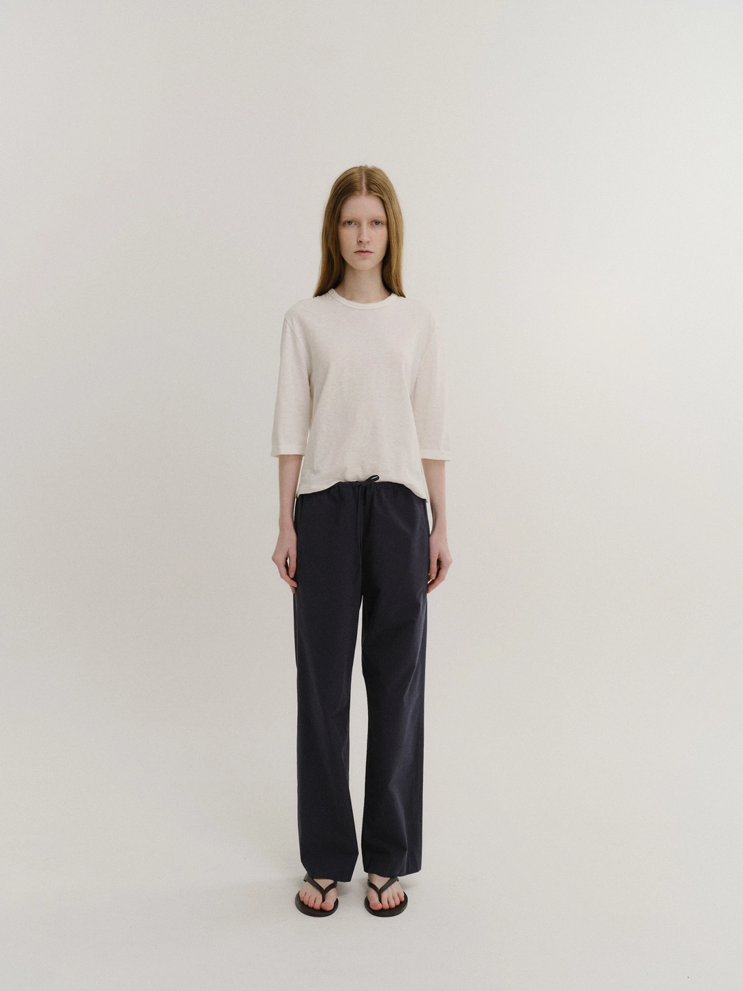 Loose fit slub tee