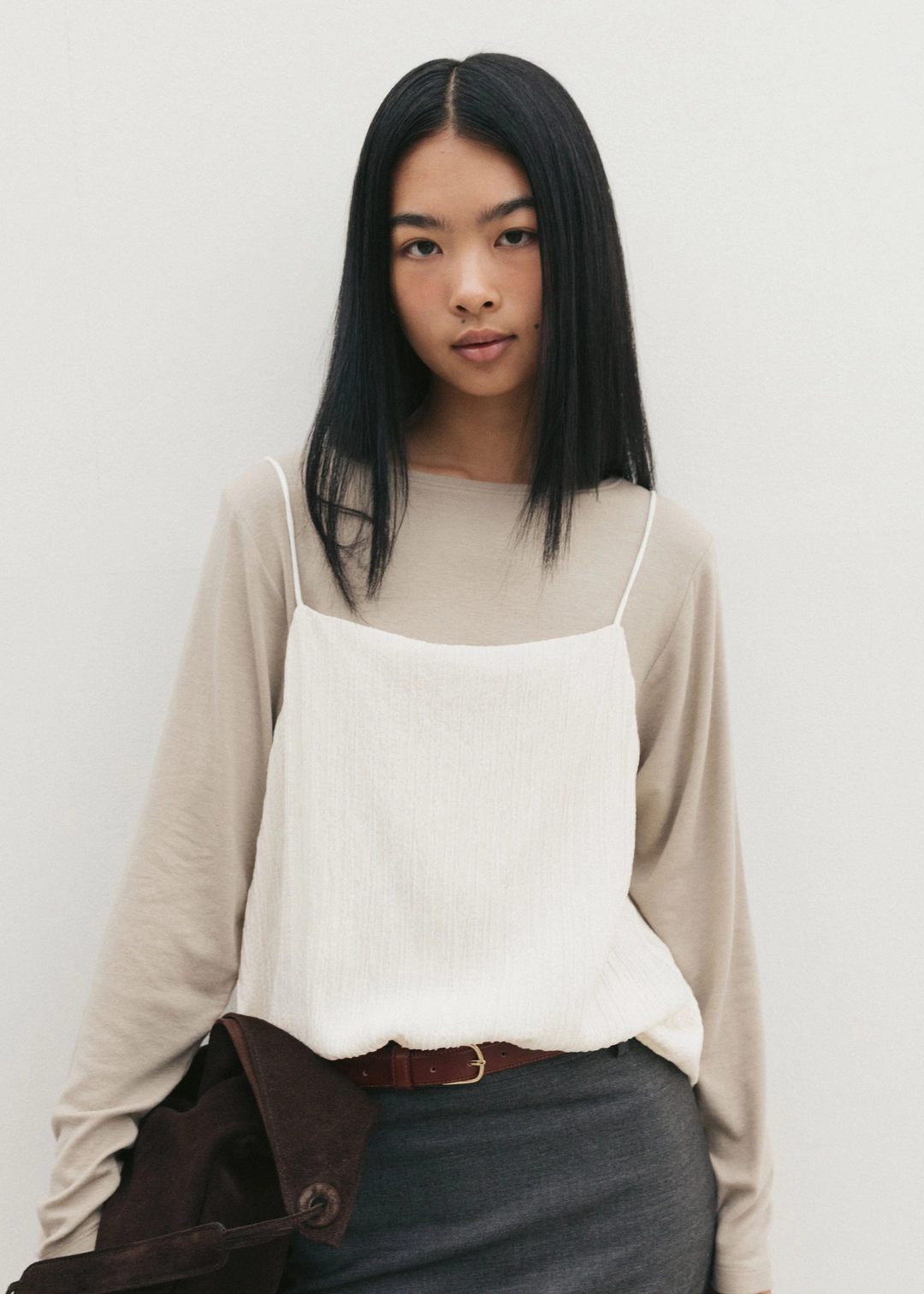 더라이 Pleats Sleeveless(Cream) 상품 이미지 2