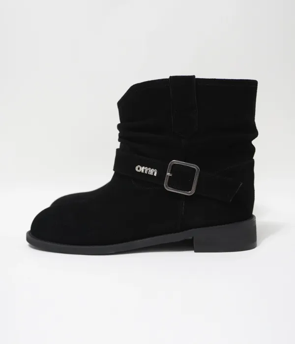 omn short boots _Suede black