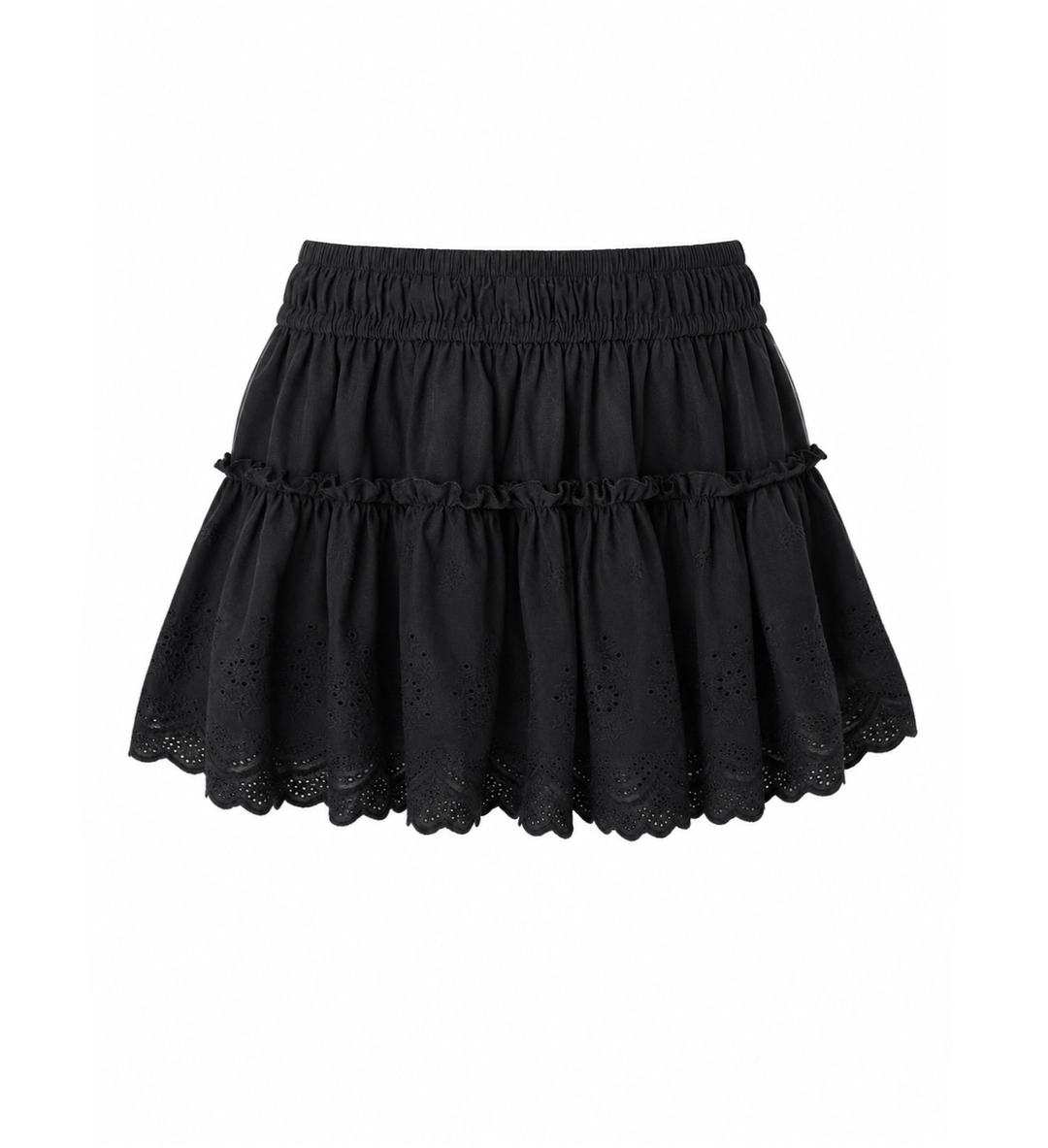 루루서울 CARAMEL SKIRT (BLACK) 상품 이미지 1