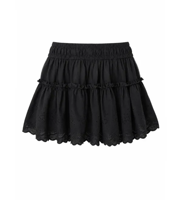 CARAMEL SKIRT (BLACK)
