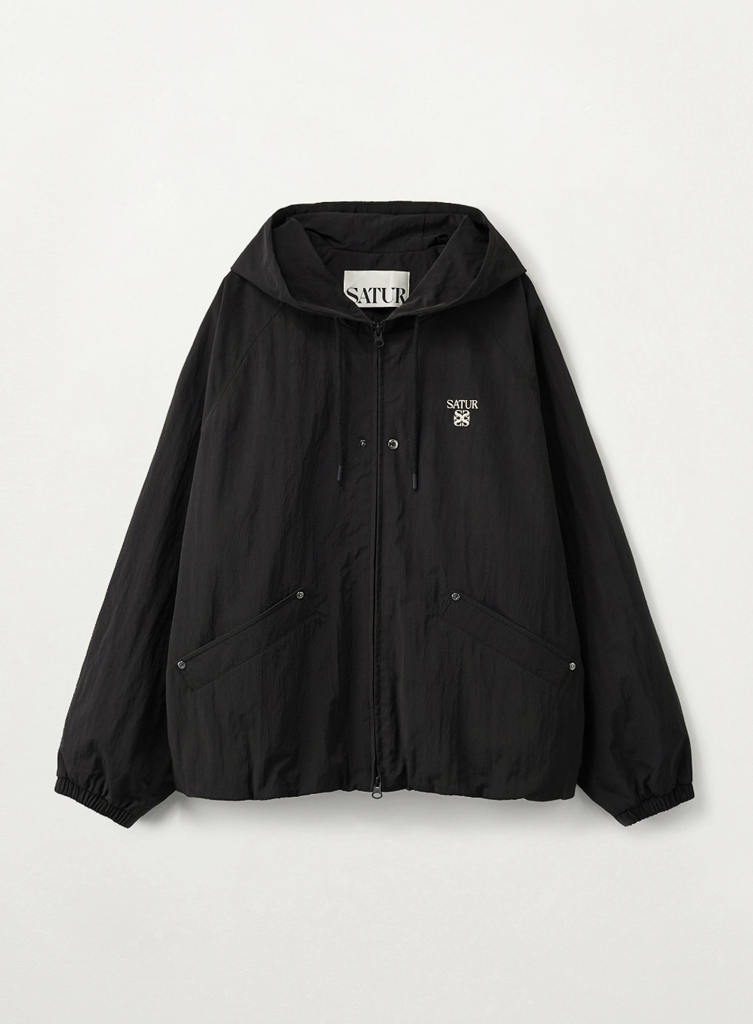 세터 Light Weight Hood Jacket - Black 상품 이미지 1