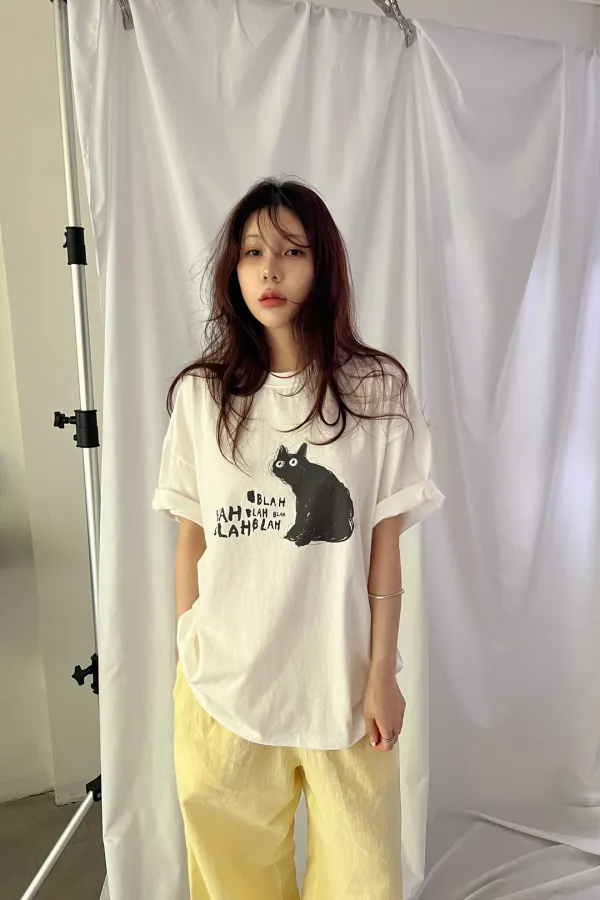 Blah Cat Tee