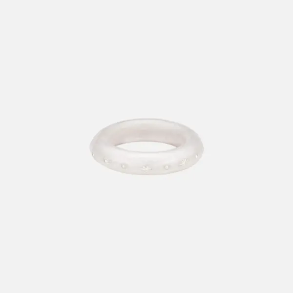 dazzling sky ring-white