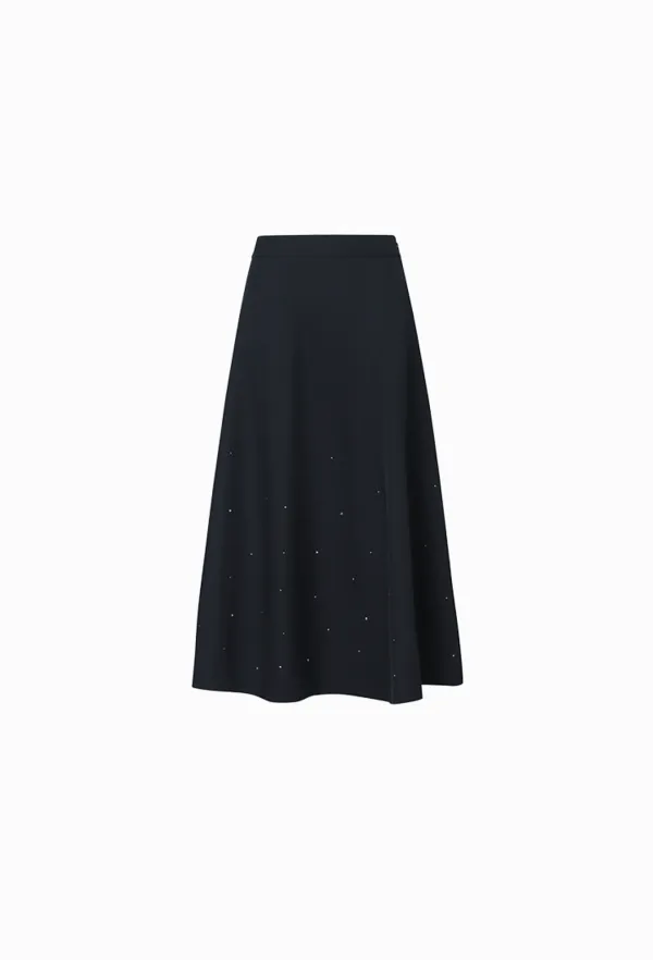 Mercury Cubic Skirt (Navy)