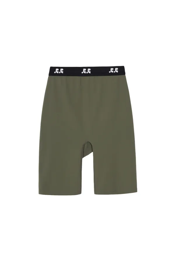RR LOGO BAND SHORTS - KHAKI