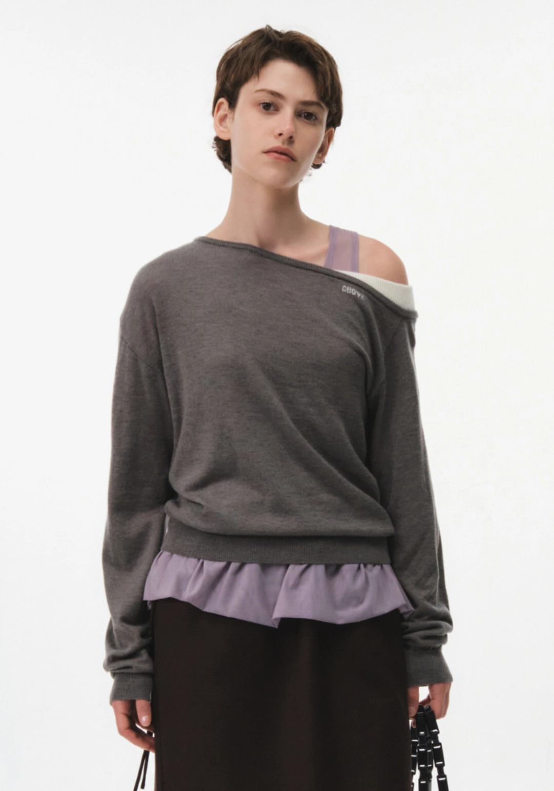 그로브 26FW EDEN COMBI KNIT 상품 이미지 2
