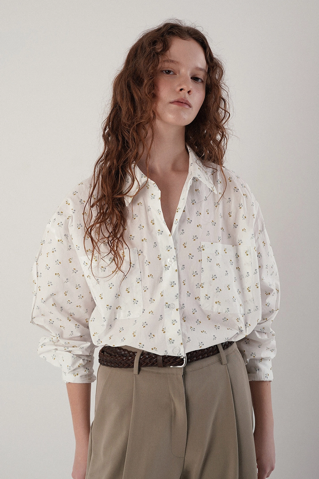 위드아웃썸머 Deary pattern shirt_floral 상품 이미지 2