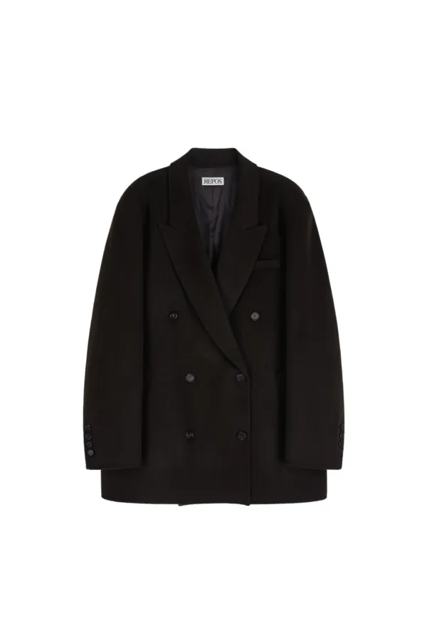 HANDMADE HALF DOUBLE COAT (BROWN)