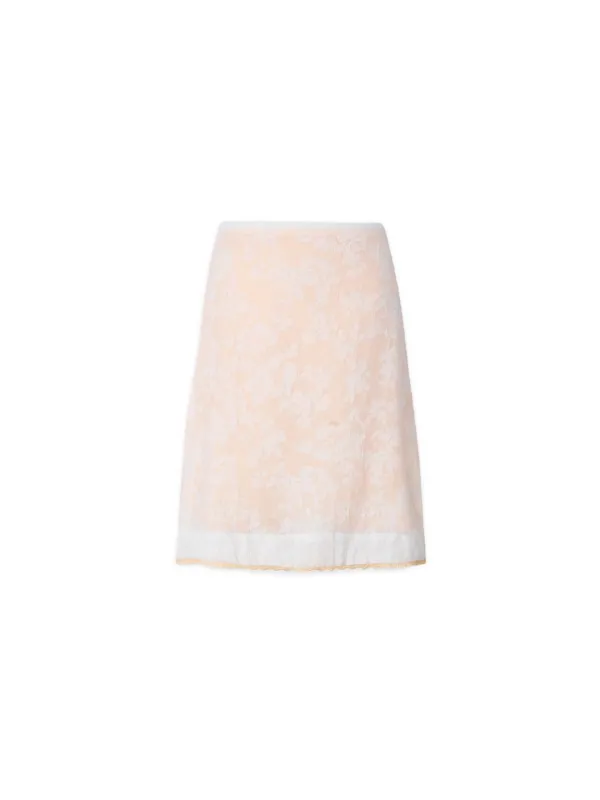 ✲2ND AE MIDI SKIRT ORANGE