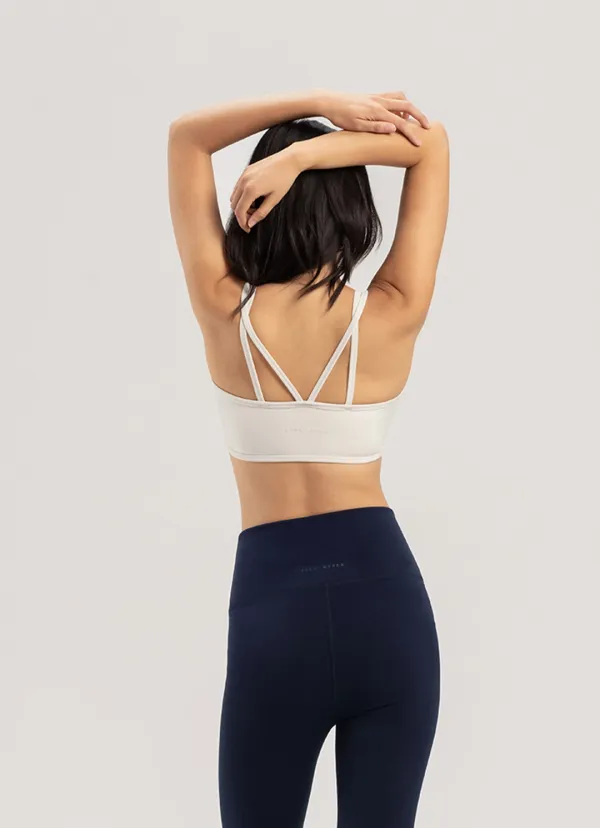 [Movement Line] Compact bra top_Turtledove