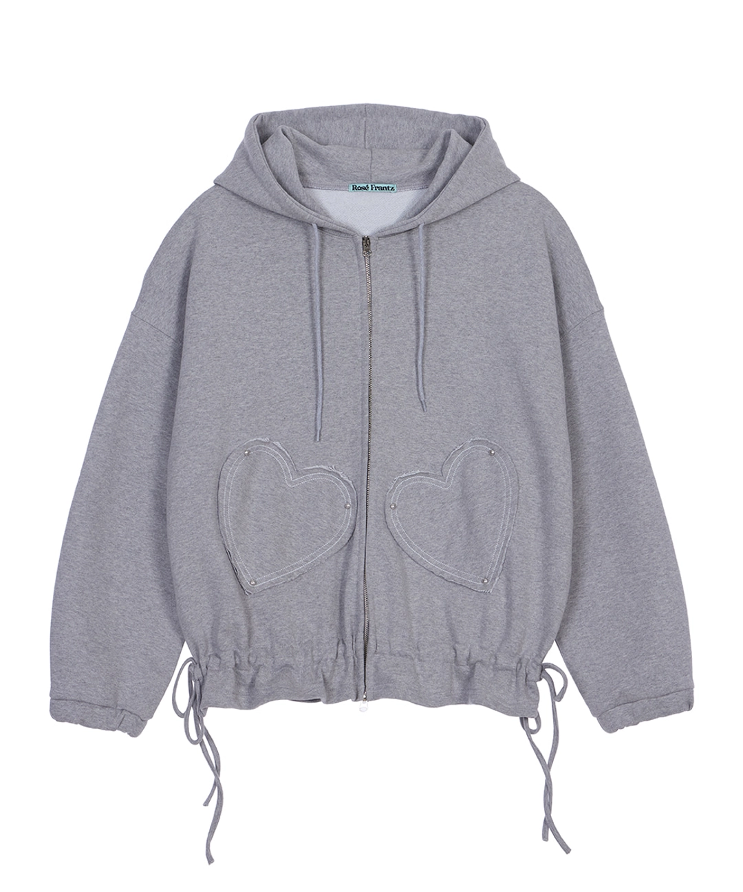 로제프란츠 Heart Pocket Hood Zip-up [Gray] 상품 이미지 3