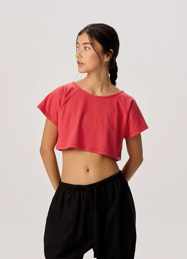 Belly short sleeve_Winterberry