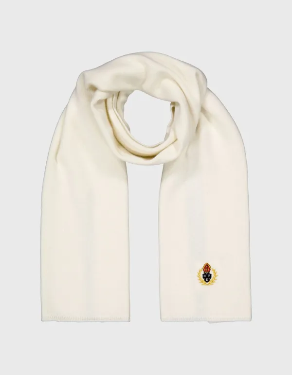 CREST WOOL MUFFLER / Ivory
