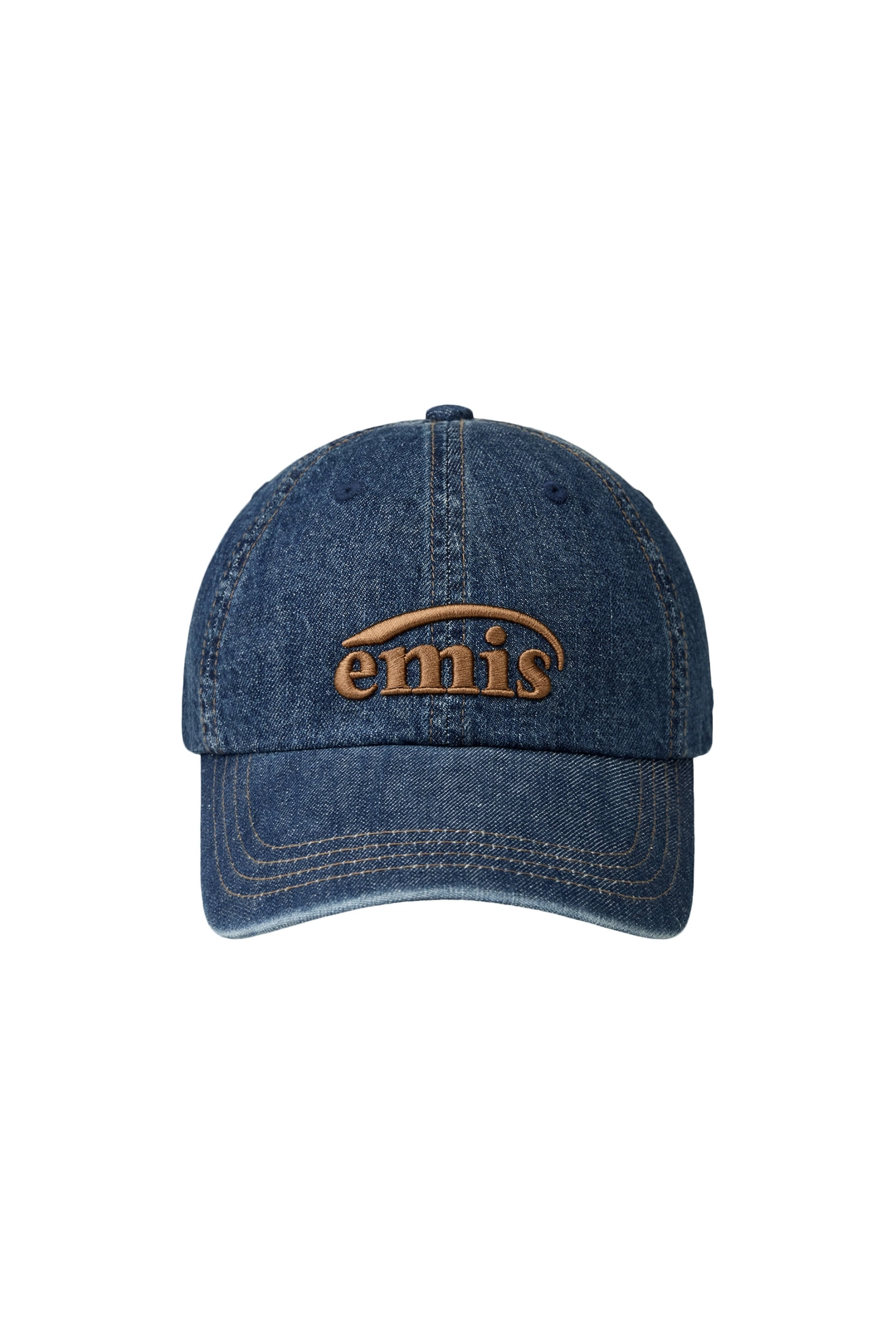 이미스 ONE TONE WASHED DENIM BALL CAP-BLUE DENIM 상품 이미지 1