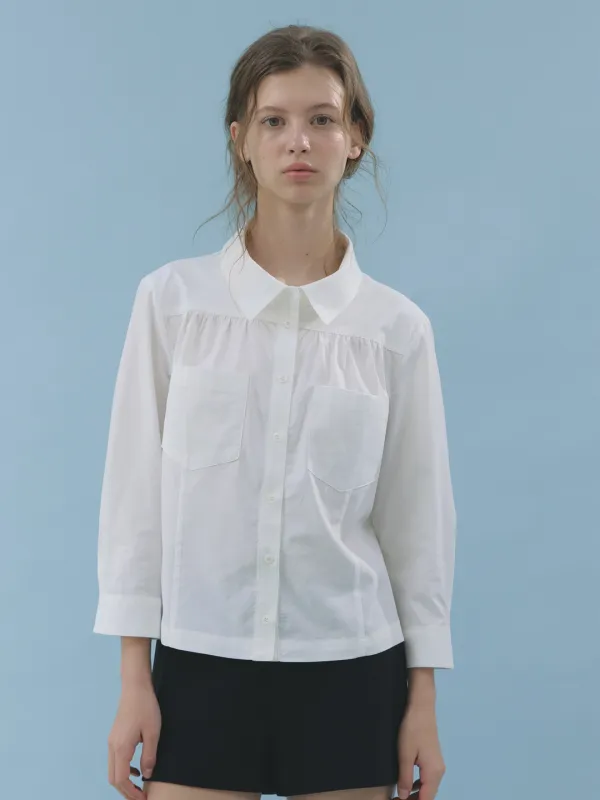 compact shirts (white)