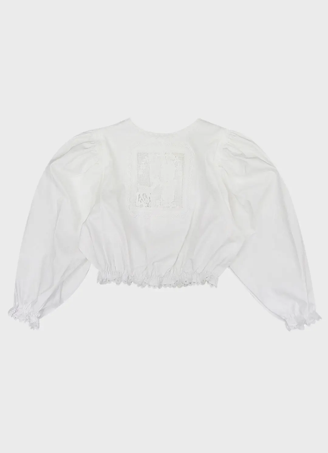 프레클 lace crop motive blouse 상품 이미지 3