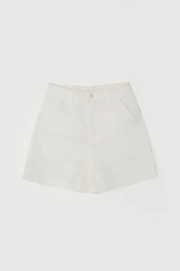 KIER COTTON SHORT PANTS_WHITE