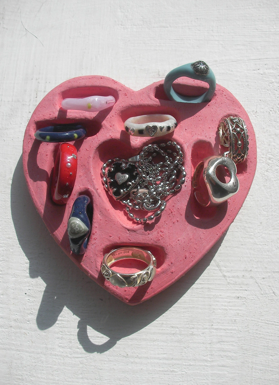 엔프프 ceramic heart holder-matte pink 상품 이미지 2