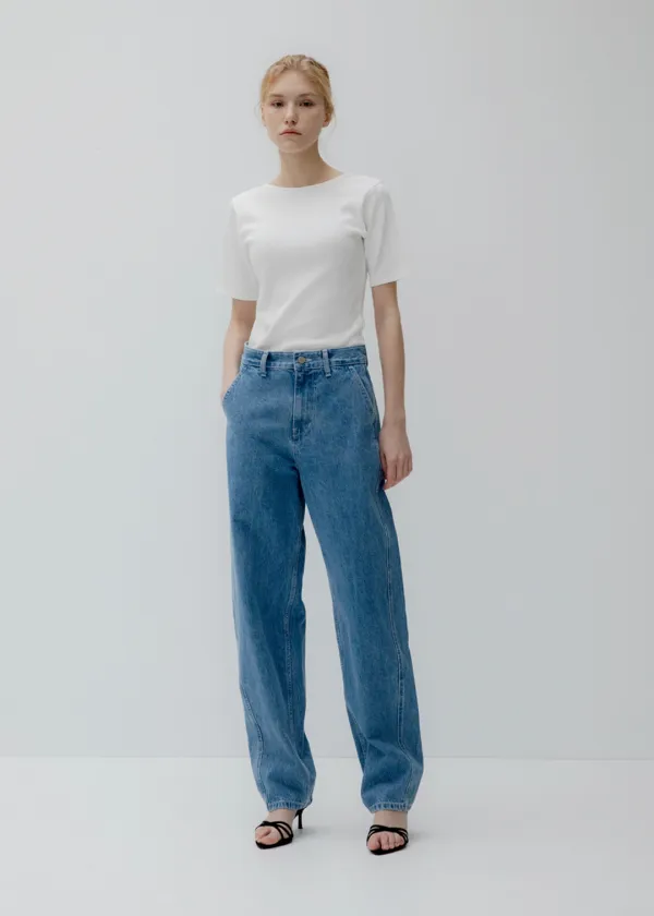 Barrel denim (blue)