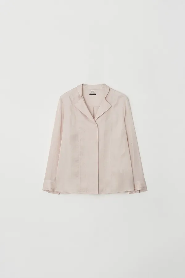 [2차] Tailored Collar Hidden Shirt (pink)