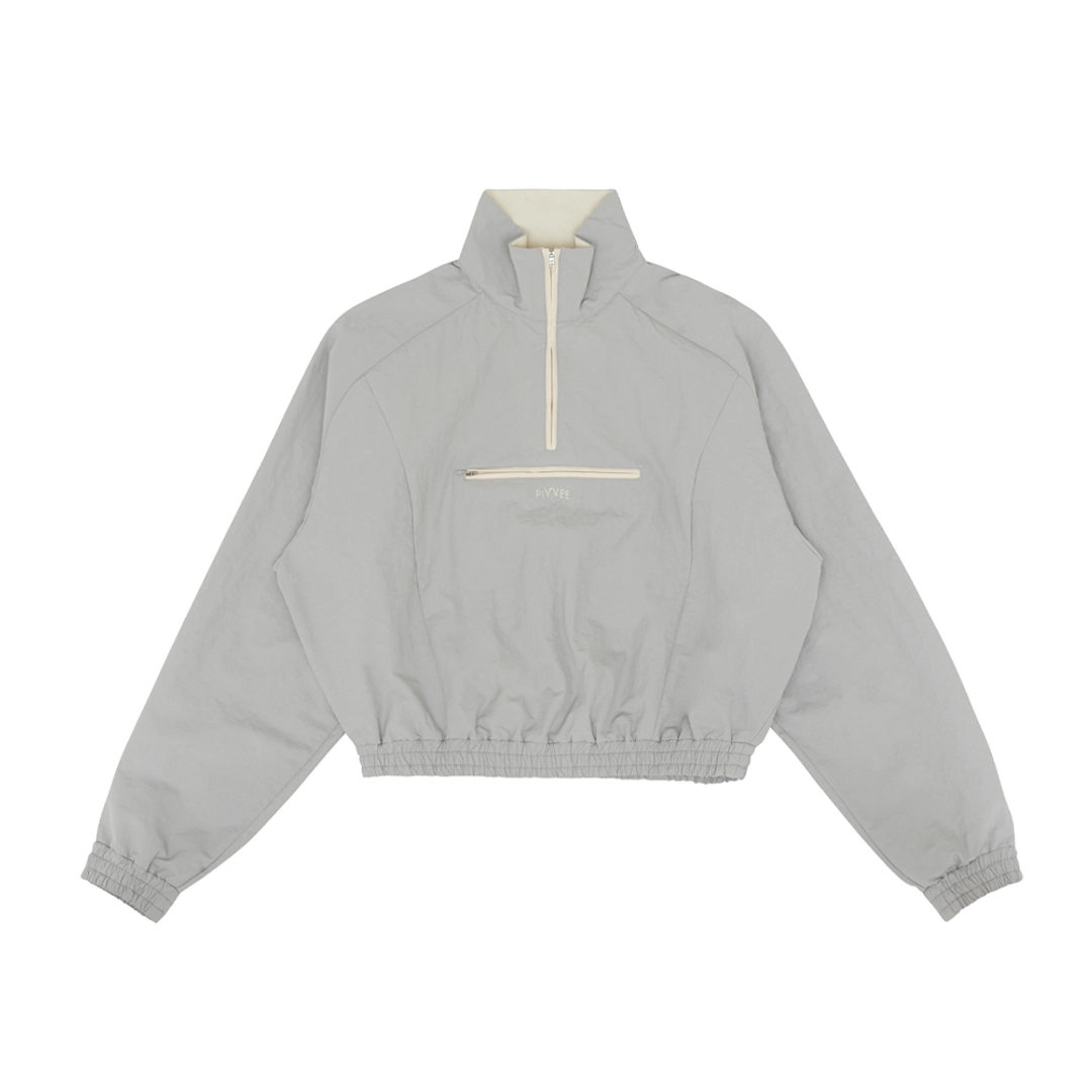 피브비 [2차] Half-zip Wind Anorak (space silver) 상품 이미지 1