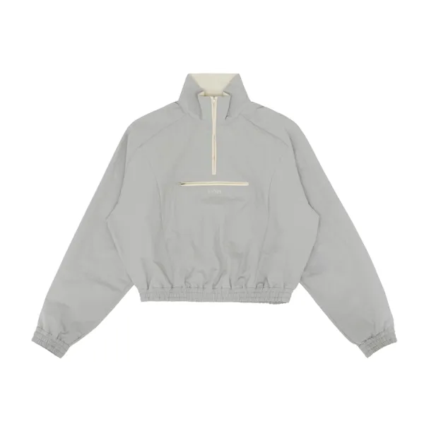 [2차] Half-zip Wind Anorak (space silver)