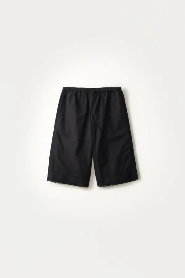 3RD / Miette eyelet shorts (Black)