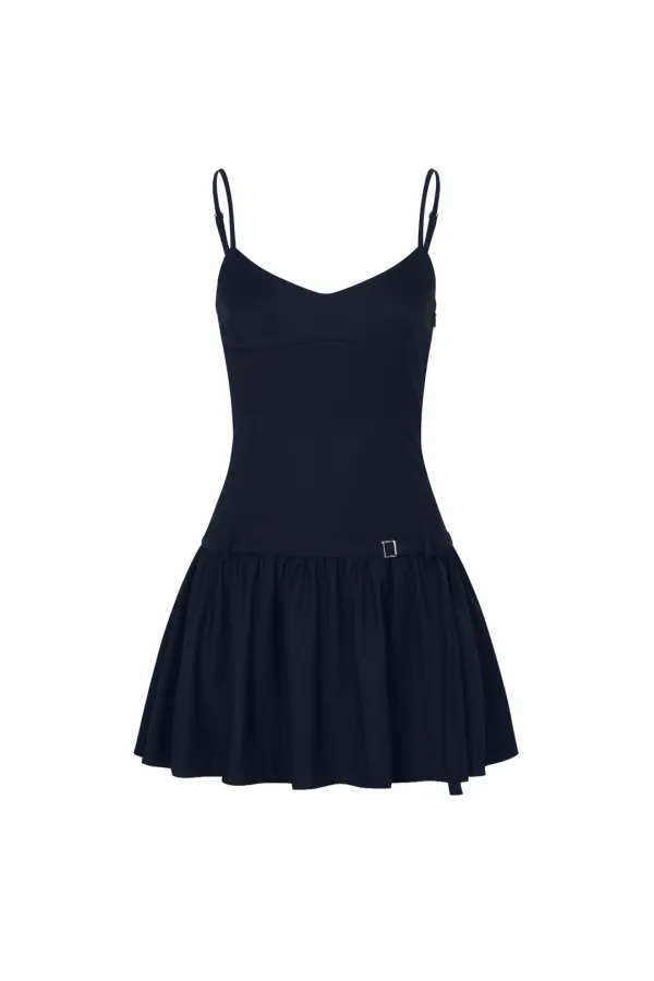 BIANCA DRESS deep navy