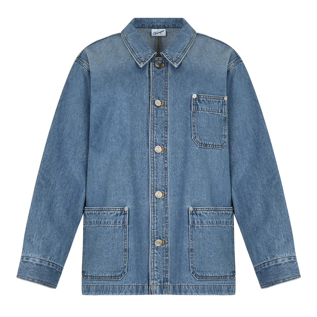 분크 [아울렛] EZ Denim Jacket (이지 데님 자켓) Blue 상품 이미지 1