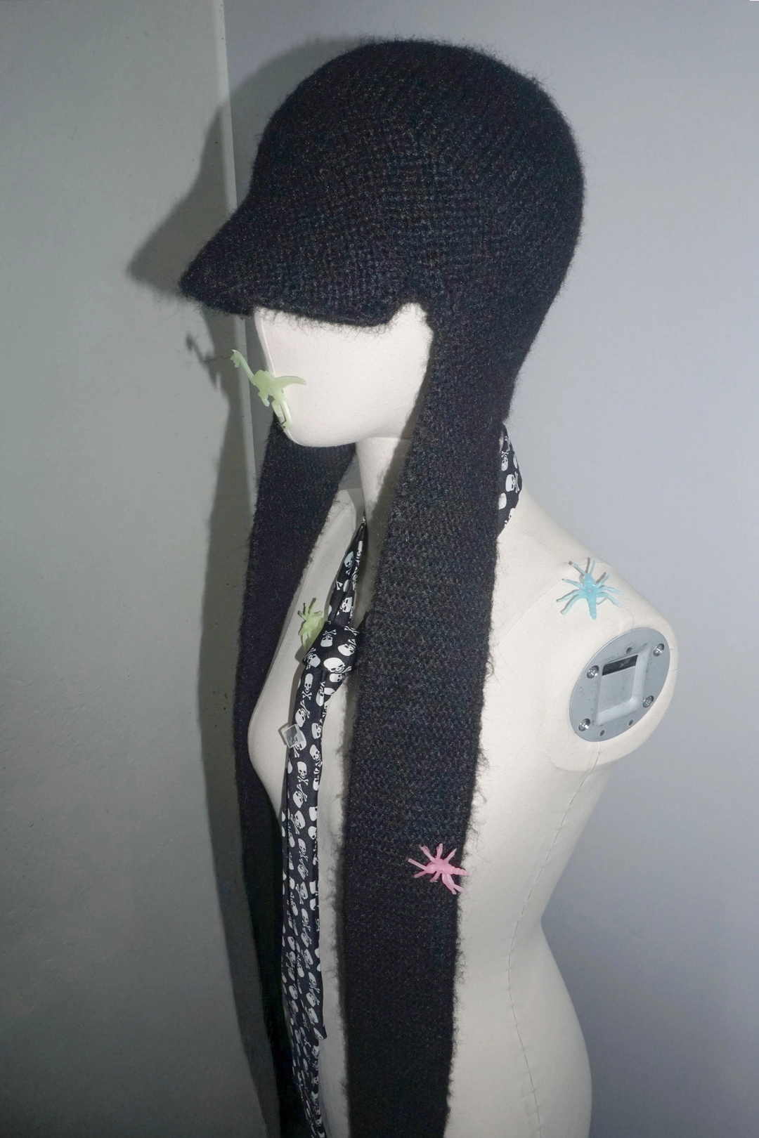 스컬프터 Flap Tail Beanie Black 상품 이미지 3