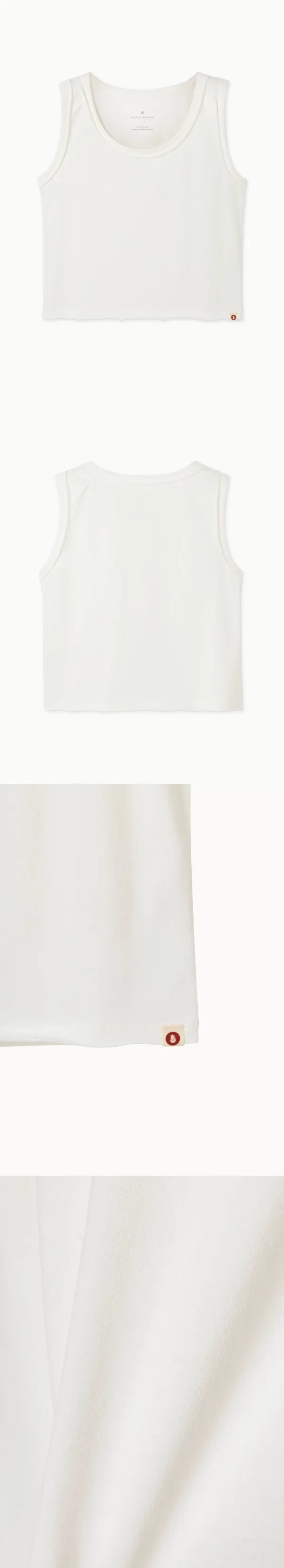 Triko sleeveless_Star White
