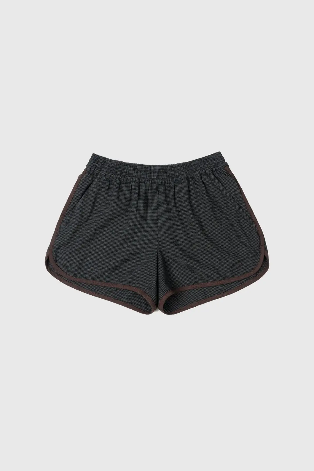 띵크플랜트 CHECK CONTRAST SHORTS 상품 이미지 1