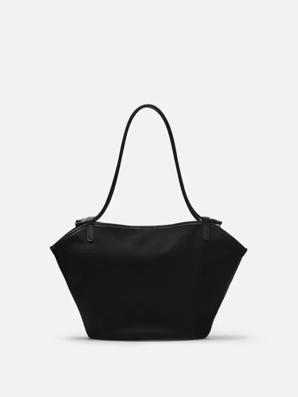 Lien shoulder bag Nylon Black