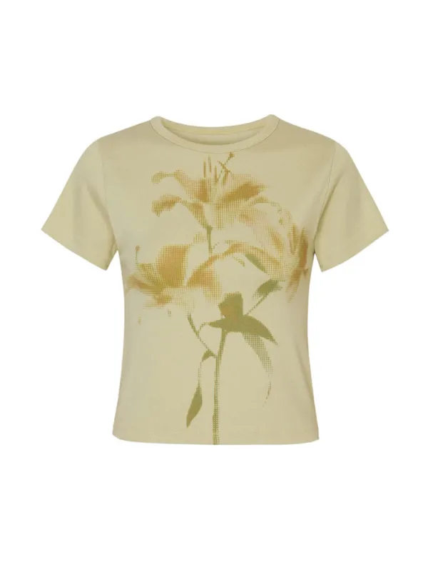 Lily T-Shirt (Green Yellow)