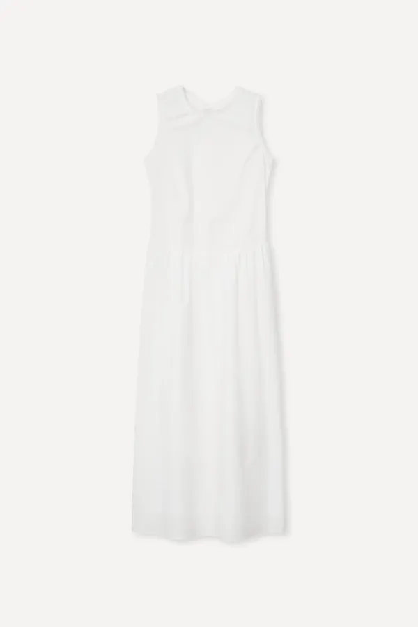 Backless Cotton One-Piece