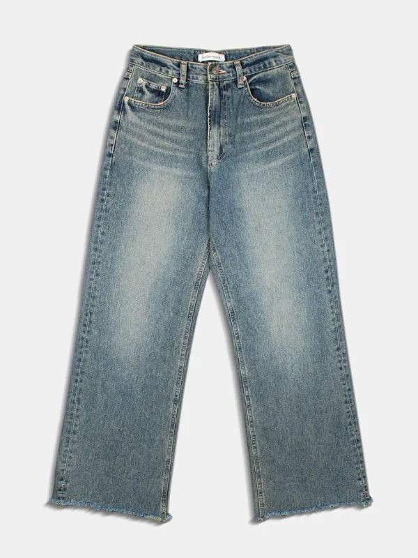 015 ever semi-wide denim (blue)