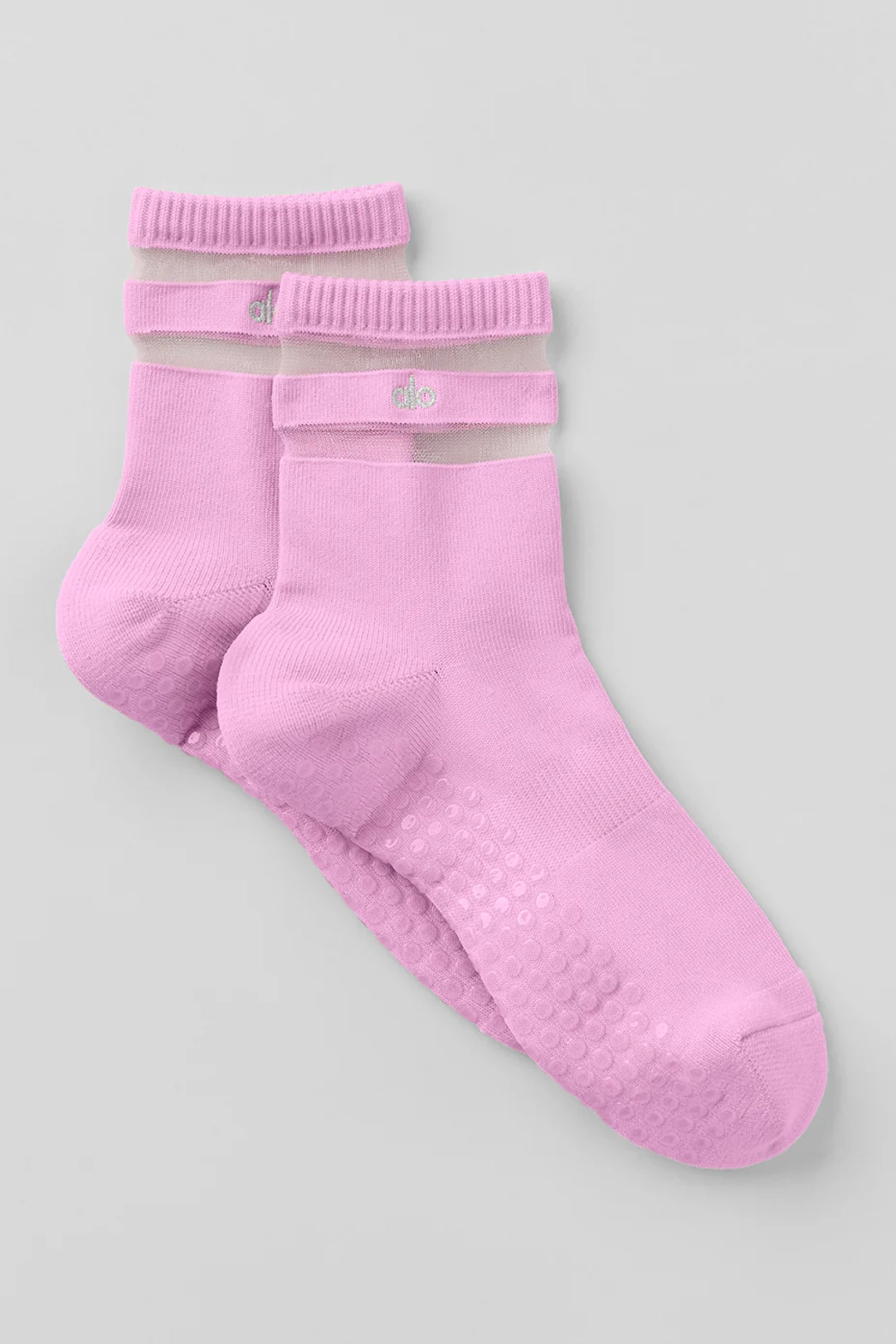 알로요가 Women's Pulse Grip Sock - Candy Heart Pink 상품 이미지 1