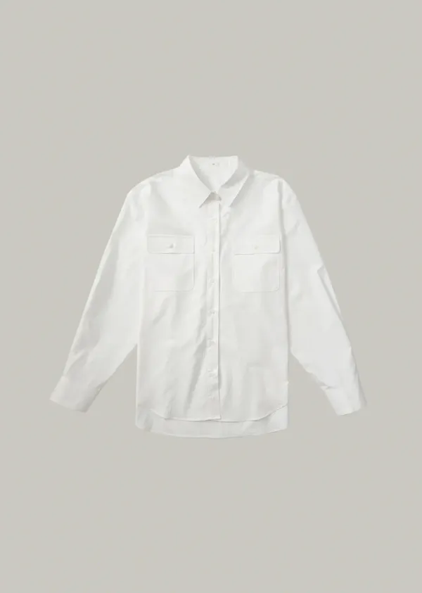 pocket overfit shirt